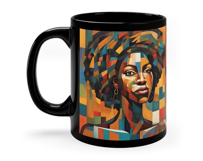 I Am a Black Woman Mug