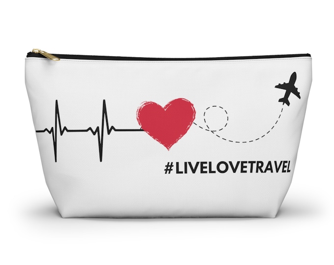 Live Love Travel Accessory Pouch