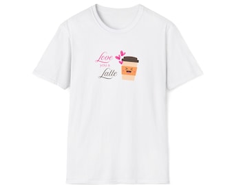 Love You a Latte Valentine's T-Shirt