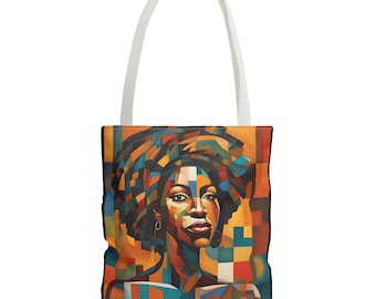 I Am a Black Woman Tote Bag