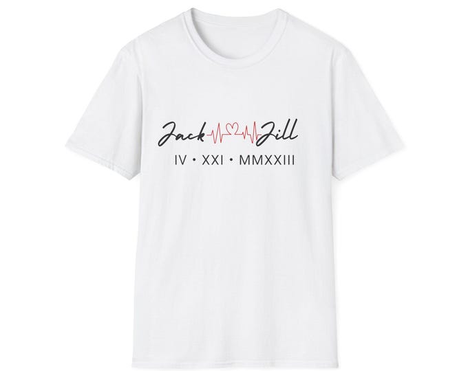 On This Day Wedding T-Shirt