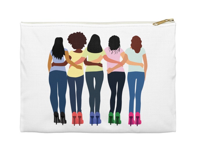 Sistahood Family by Choice Accessory Pouch