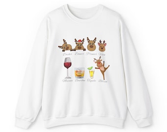 Dasher Dancer Prancer Vixen Christmas Sweatshirt