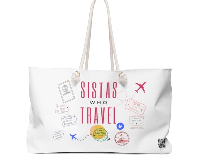 Sistas Who Travel Tote Bag