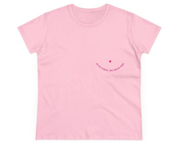 We Wear Pink Breast Cancer Awareness Tee