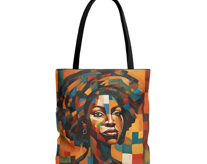 I Am a Black Woman Tote Bag