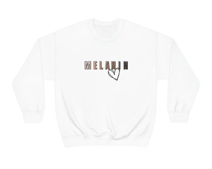 Melanin Love Crewneck Sweatshirt