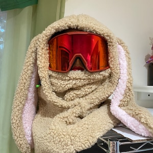 Bunny Balaclava ~ Snowboarding / Ski Hood