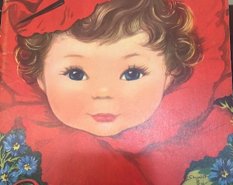 Dies ist ein „Poppy’s Coloring Book“ aus den 1950er Jahren. Verlag: Merrill Company Publishers