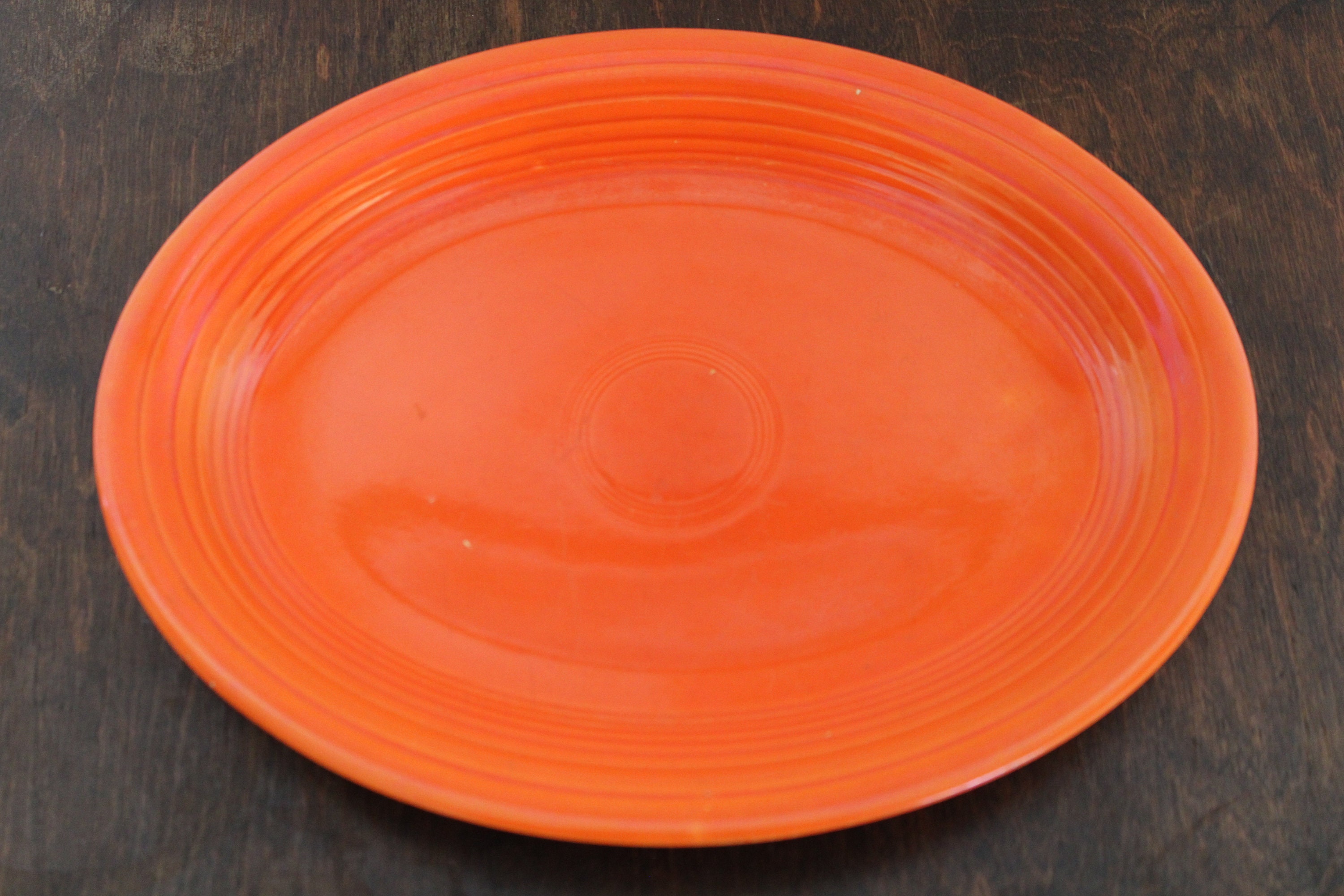 Fiesta Ware Original Radioactive Serving Platter 12 1/2 Etsy