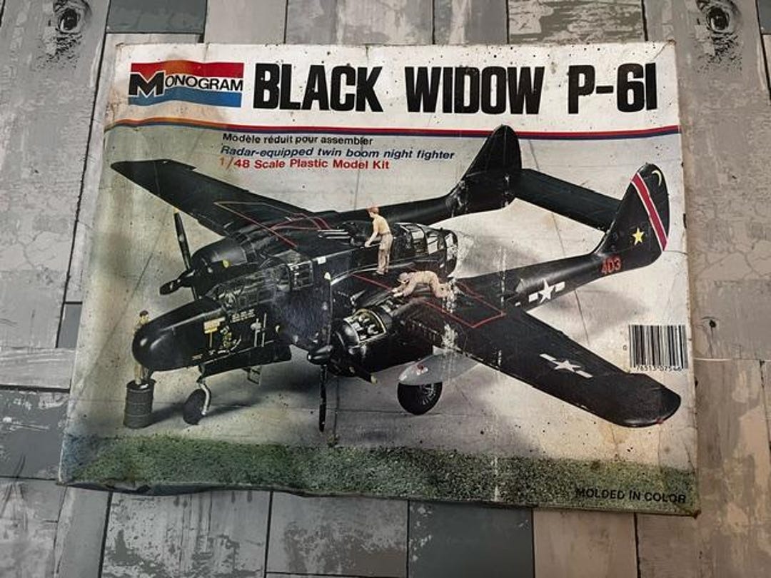 モノグラム 1/48 P-61 ブラックウィドウ プラモデル @ il_1080xN.6452190996_5k3r.jpg