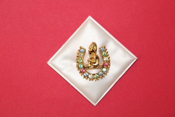 Cornish Pixie Brooch Pin, Pixie Pin, Pixie sittin… - image 1