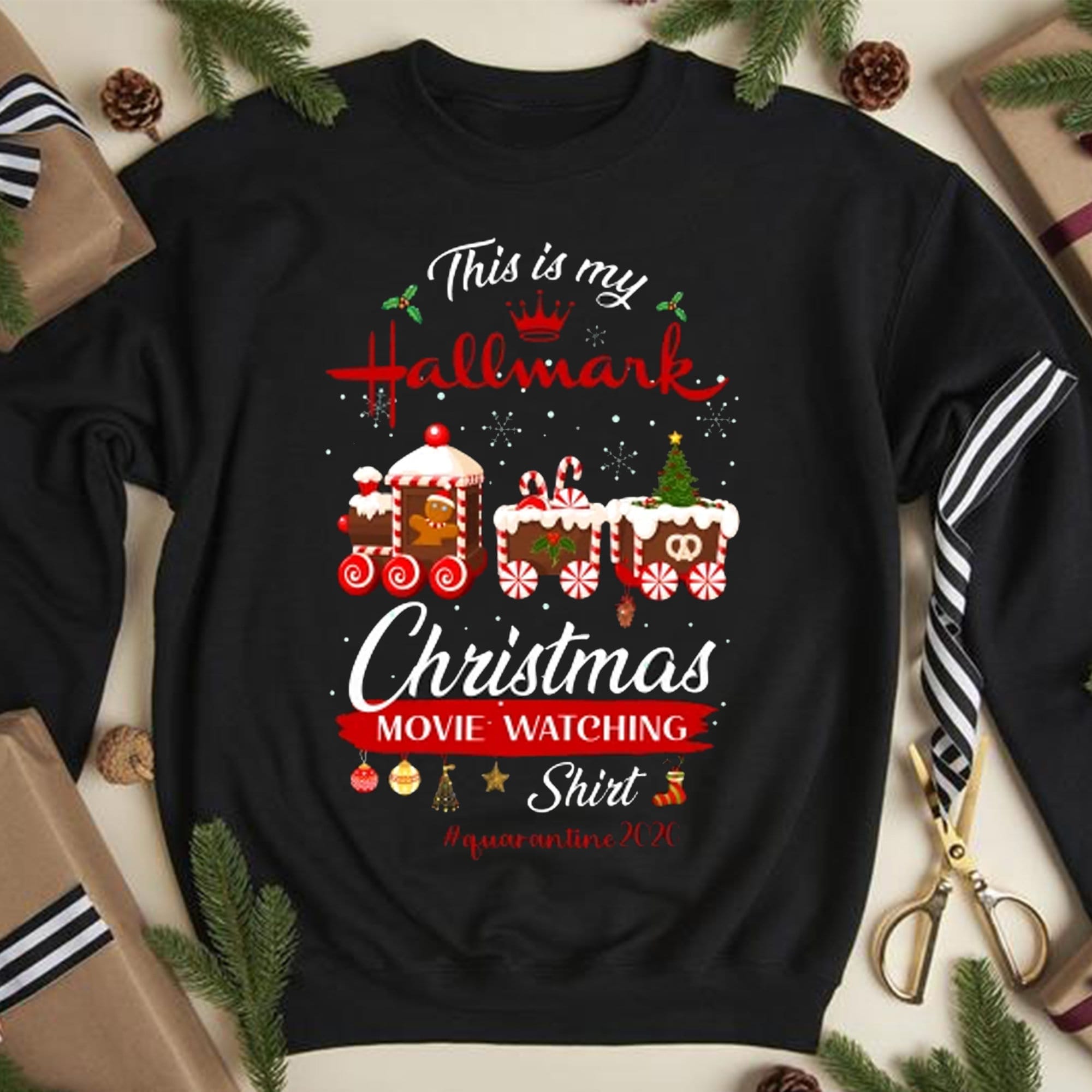 This Is My Hallmark Christmas Movie Watching Shirt Sweatshirt Etsy