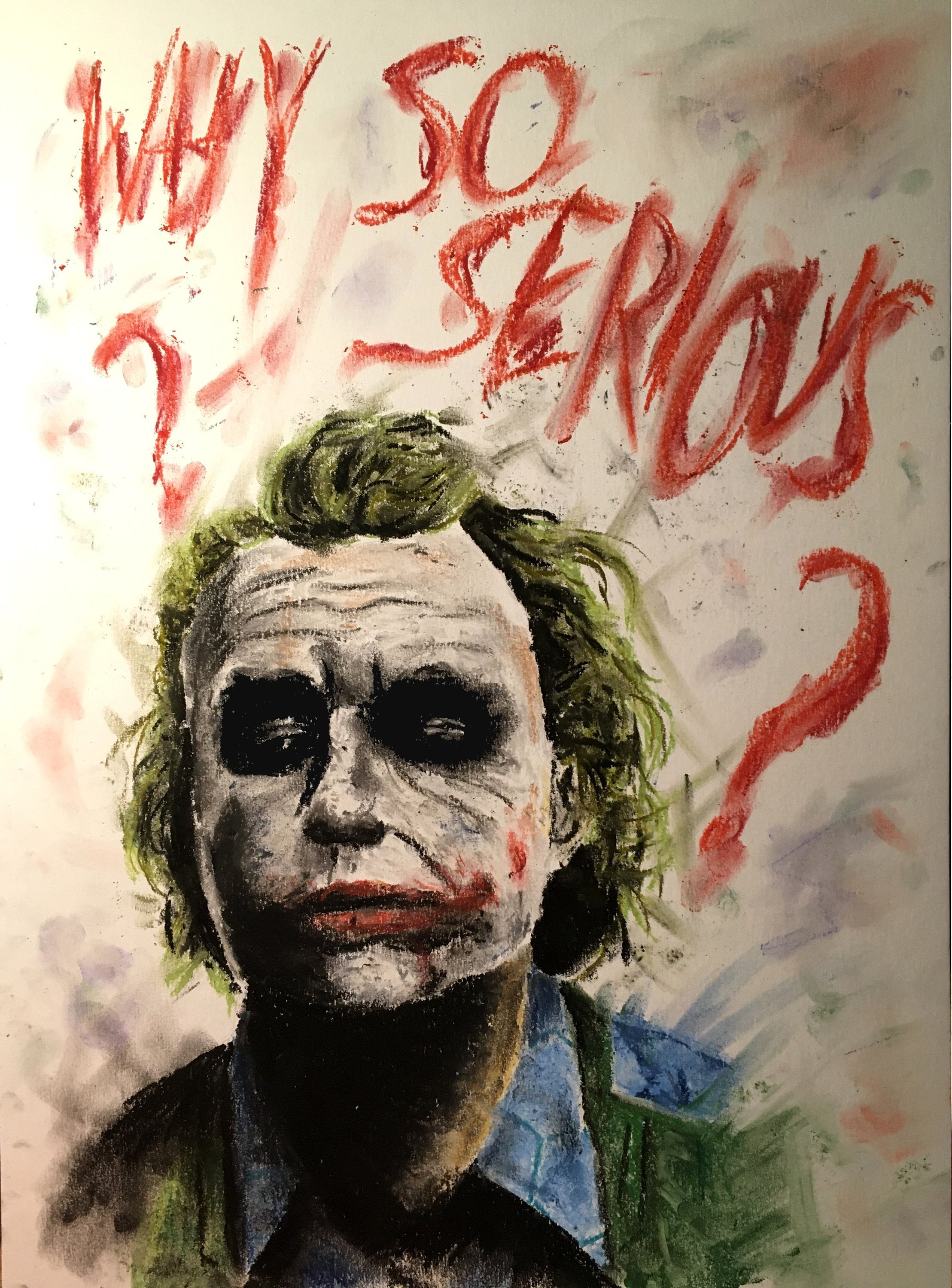 Dark Knight Joker Why So Serious