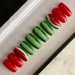 Watermelon Sugar - Press-on Nails