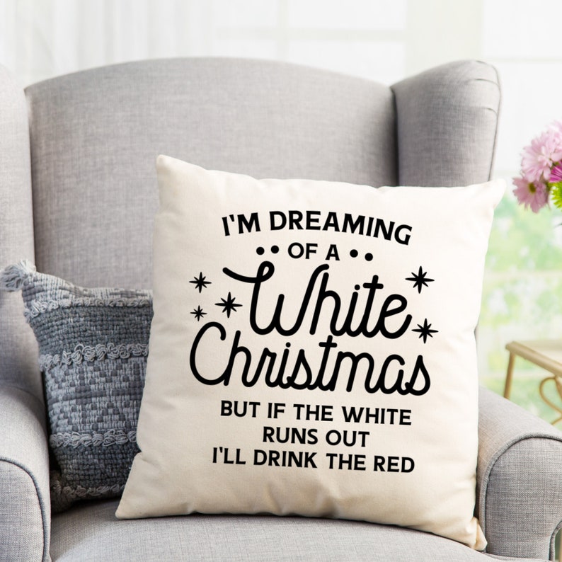 Funny Christmas Pillow Sarcastic Pillow Funny Throw Pillow Etsy