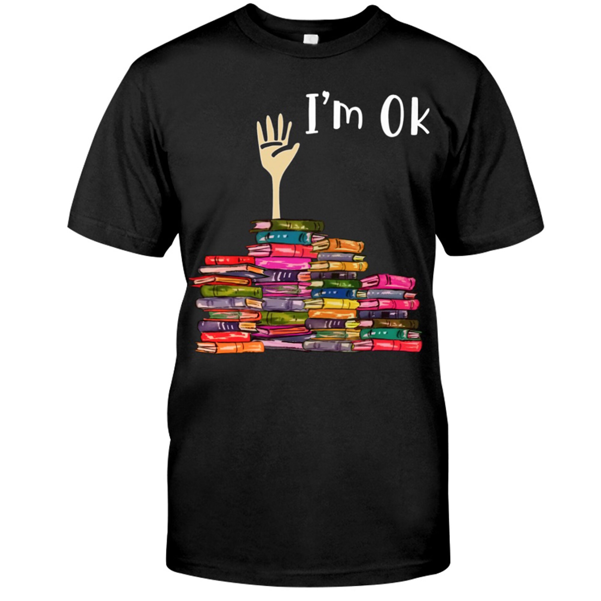Reading Shirt I'm Ok Bookaholic Shirt Funny Shirt For Etsy