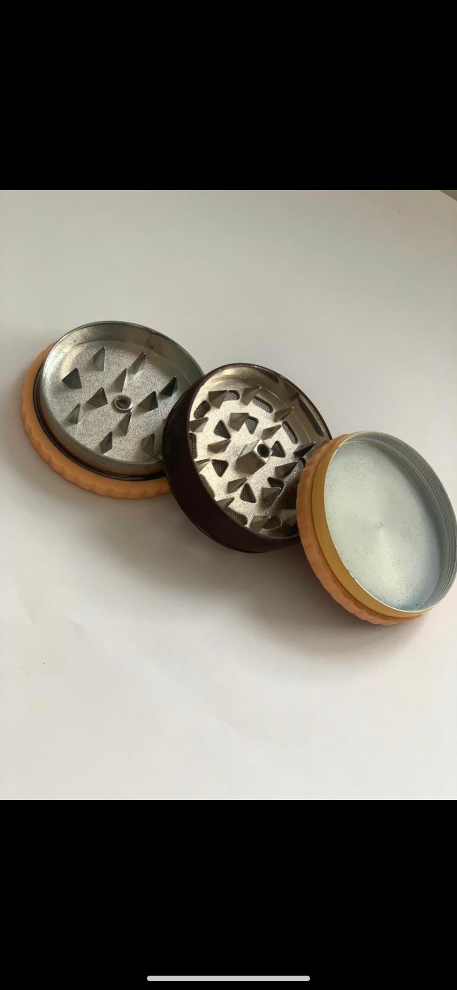 Cookie Biscuit Metal Grinder Etsy