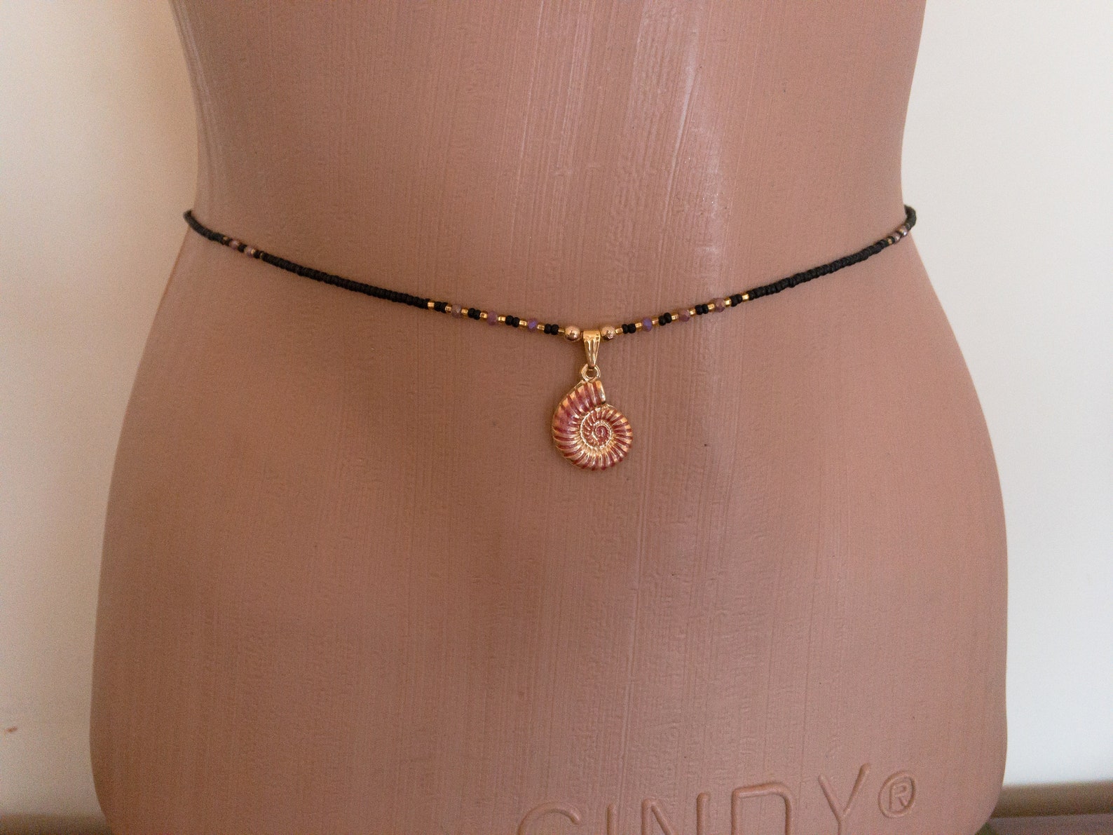 Black Waist Beads 20-55 Size Inches Waist Beads Belly Chains - Etsy