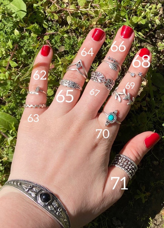 Ensemble de 51 bagues d articulation midi boheme tendance pour femme bagues geometriques en cristal bijoux boheme mode y Etsy France