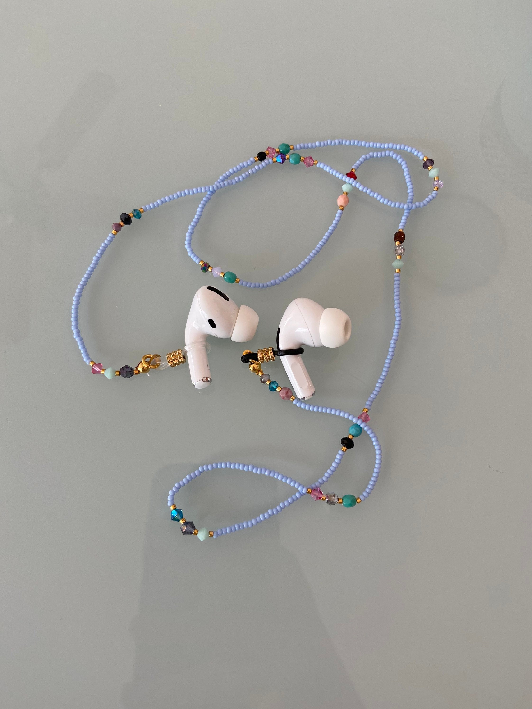 Handmade Glasses Chain, Cotton Yarn Sunglasses Strap, Multicolor