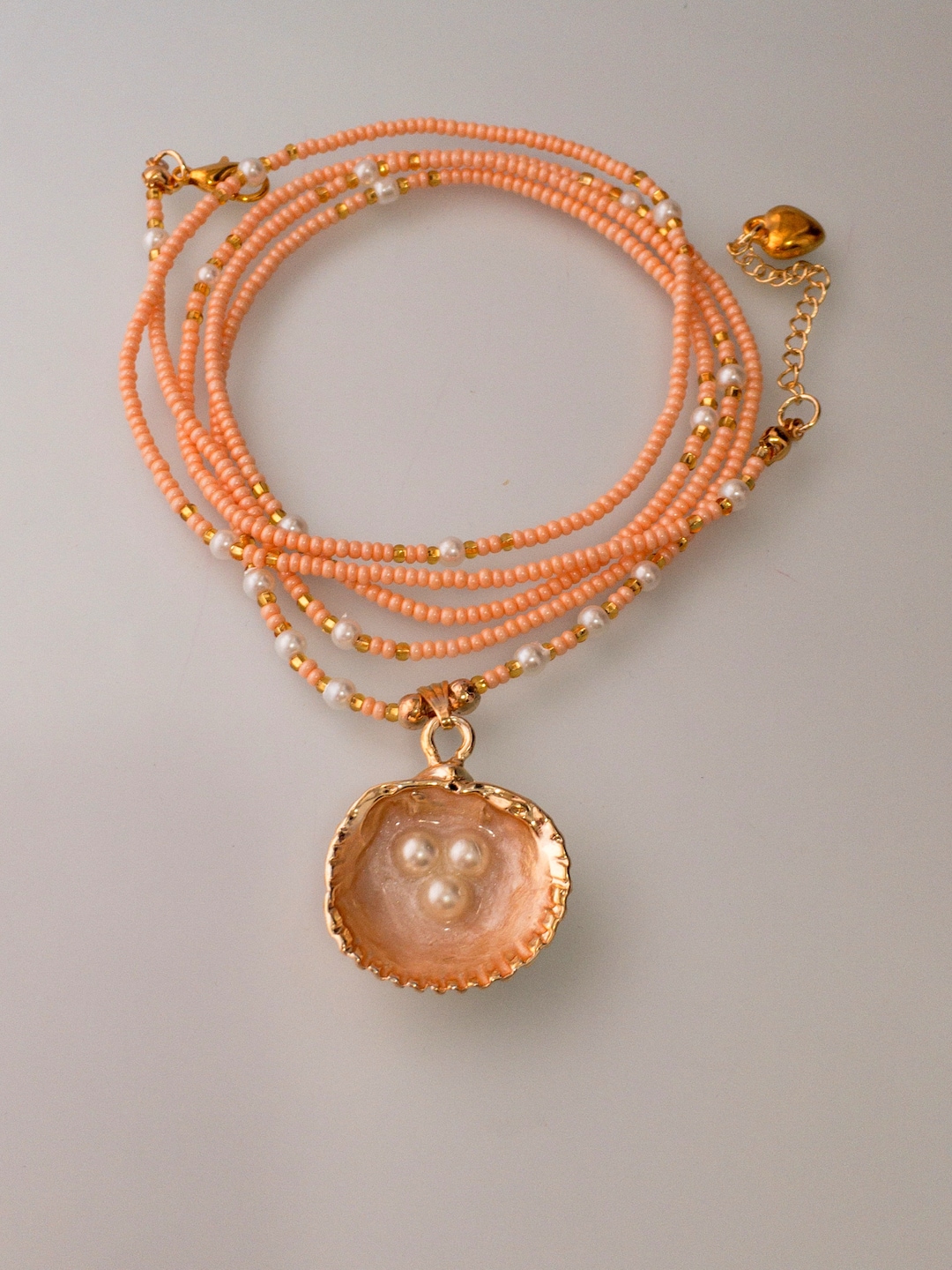 Orange Waist Beads 2055 Size Inches Waist Beads Belly Etsy