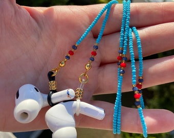 Beaded Airpods Strap, Eyeglass Chain Holder, Sunglasses Eyewear