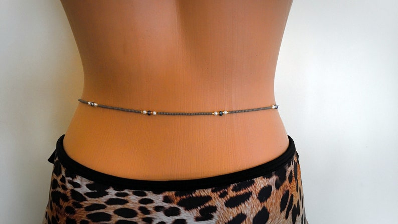 Belly Beads 20-55 size inches Waist Beads waist,weight loss tracker With Clasps,Czech Beads Belly Chains Waisted Beads for women