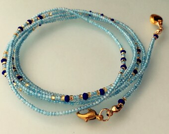 Waist Beads with Clasp – Czech Glass Belly Chain