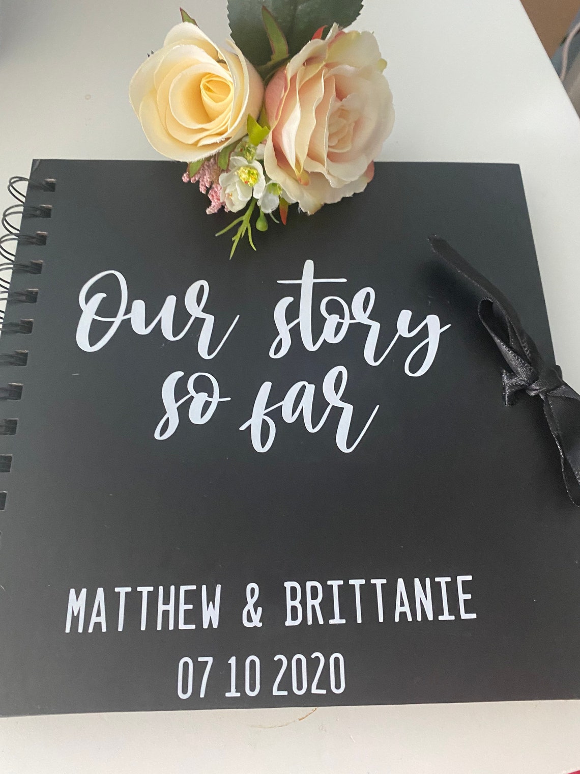 Our story so far Personalised scrapbook Personalised Album Etsy Our story so far Personalised scrapbook Personalised Album Etsy