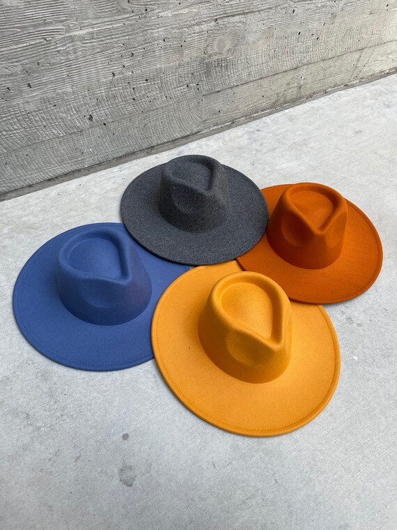 Best Seller Vegan Felt Fedora | Etsy 