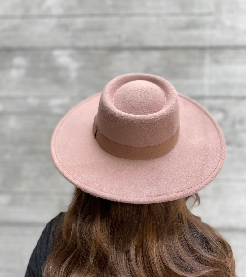 All Season Best Selling Hats Vegan Felt Bolero Hat Boater Etsy