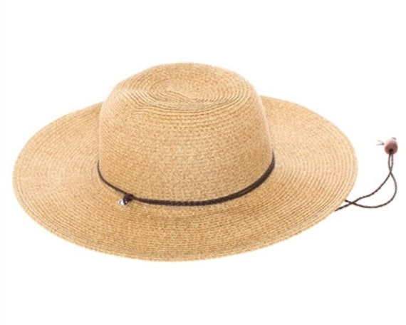 ! Boater Straw Hat. Casual Hat, Hiking Hat, Wide Brim Hat, Everyday Hat and Outdoor Activity Sun Hat with Chin CORD.
