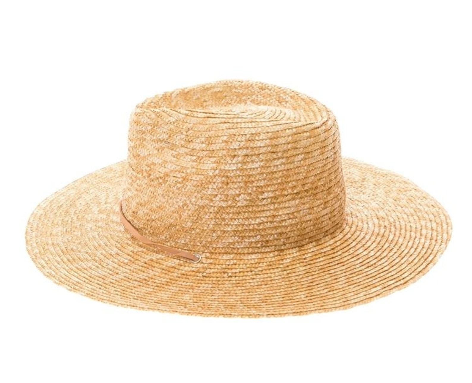 Premium Handmade Hat in a Fine Wheat Straw Braid With a Stiff - Etsy UK