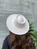All season best selling hats! Premium Vegan Felt Bolero Hat, Boater hat, Fashion hat, Structured hat with wide brim hat in faux felt 