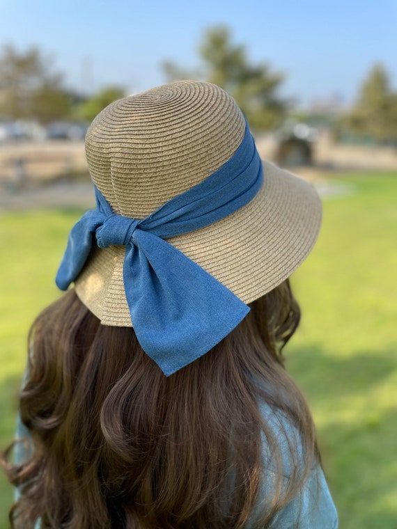 Sombrero para el sol, sombrero de verano, sombrero de mujer, sombrero de  playa. Sombrero para el