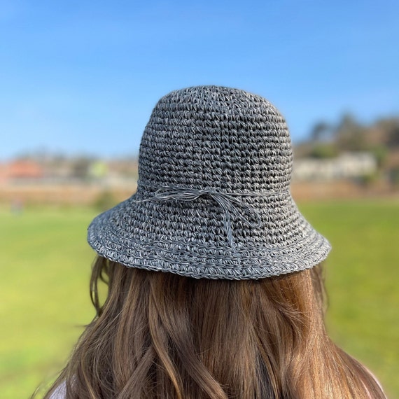 beach hat with string