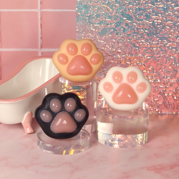 Cat Paw Jelly Squishy Etsy