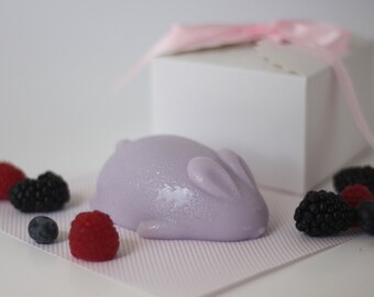 Berries Bunny Jelly Soap | Berries Scented Soap | Cute Soap | Cute Gift| Spa Gift | Gift for Her