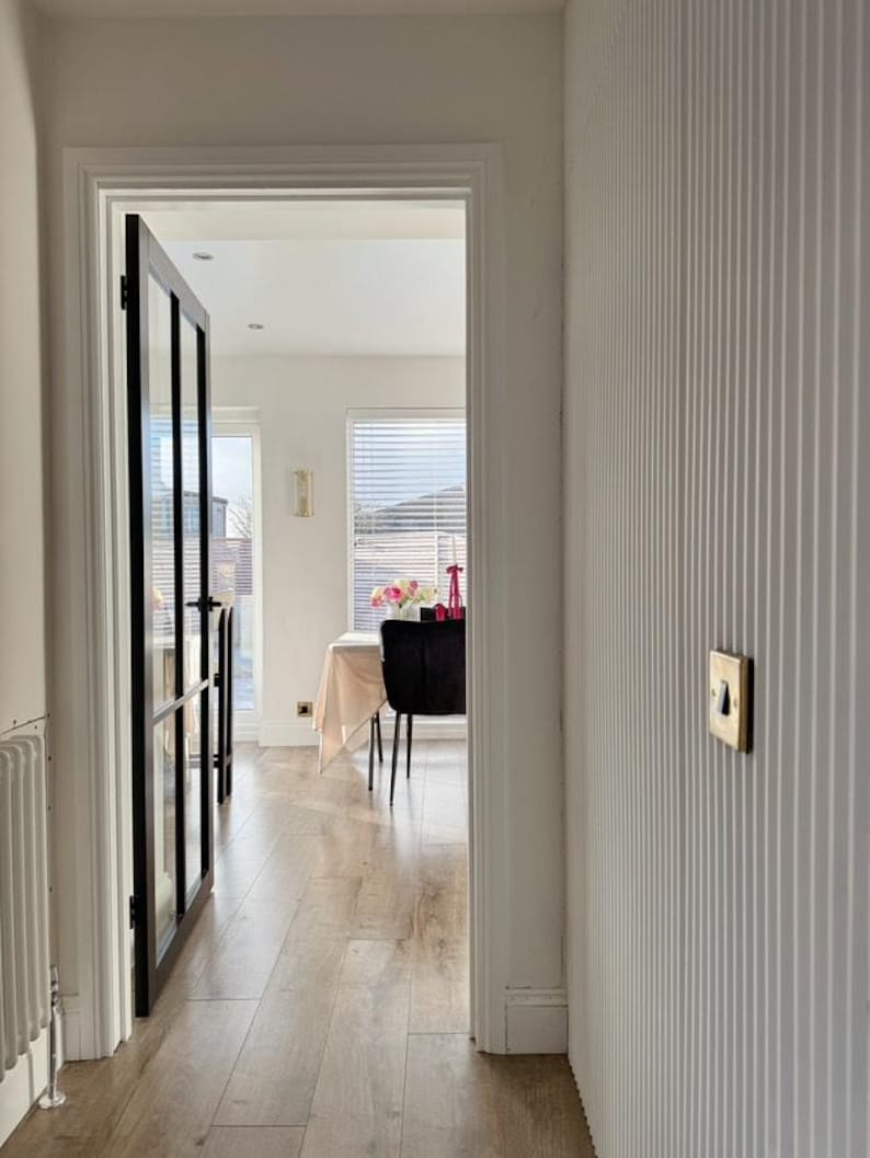 Fluted Wall Panels | Paintable Wood Panelling | Made in the UK image 8