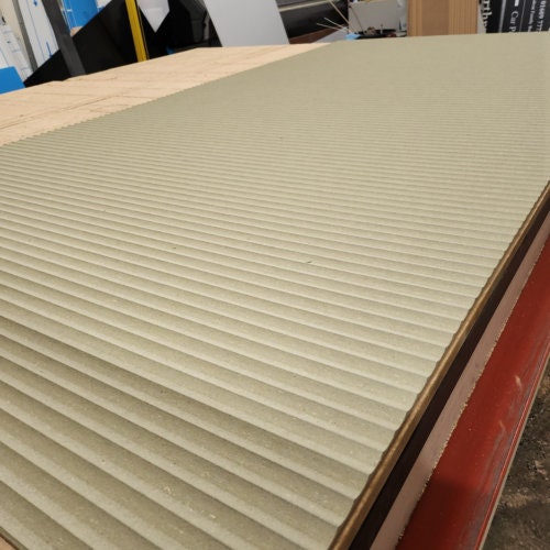 MDF Fluted Wall Panels Decorative Wall Panelling 3D DIY Wall Panels