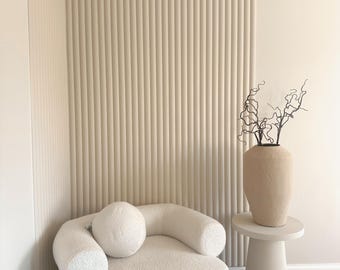 Ribbed Panels | Reeded Wall Panelling | Paintable & Moisture Resistant
