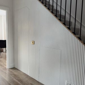 Fluted Wall Panels | Paintable Wood Panelling | Made in the UK image 6