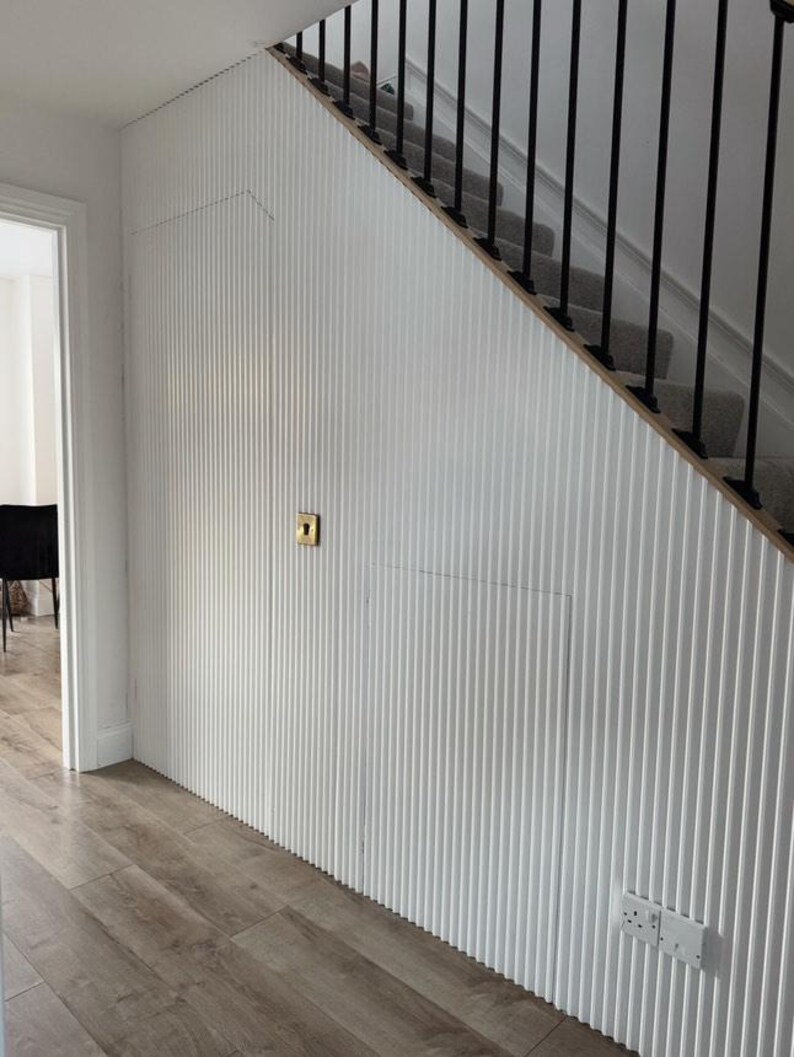 Fluted Wall Panels | Paintable Wood Panelling | Made in the UK image 6