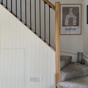 Fluted Wall Panels | Paintable Wood Panelling | Made in the UK image 7