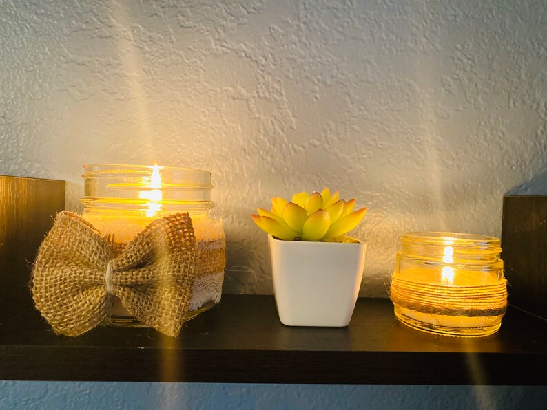 Scented Soy Candles For A Perfect Garden Party