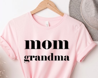 Mom Grandma Shirt, Grandma Shirt, Best Grandma Shirt, Gift For Grandma, Worlds Best Grandma, Grandma Birthday Gift, Gigi Shirt, Nana Shirt,