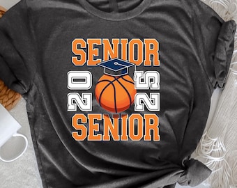 Maglietta per la serata di fine anno di basket della classe 2025, maglietta per la serata di fine anno di basket, maglietta per la serata di fine anno di basket, maglietta per la serata di fine anno di basket, sport per la laurea, regalo per la serata di fine anno di basket