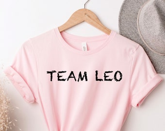 Koszulka zespołu Leo, znak zodiaku Lew, prezent dla Lwa, prezent urodzinowy dla Lwa, horoskop zodiaku, prezenty astronomiczne, znak Lwa, znak zodiaku Lew, prezent astrologiczny dla Lwa