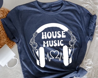 Dj House Music Shirt, Rave Shirt, DJ Gift, for Dj Shirt, for Dj Music, EDM Gift , Festival Shirt, Old School, Dj T Shirts, Vinyl Record,